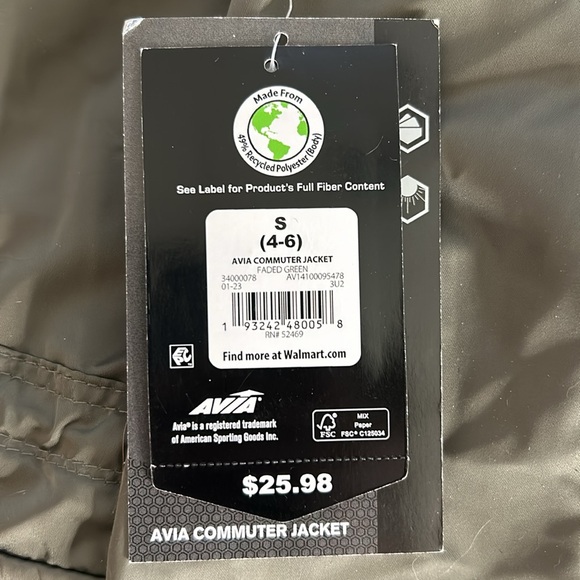 Green Avia jacket - Picture 2 of 3